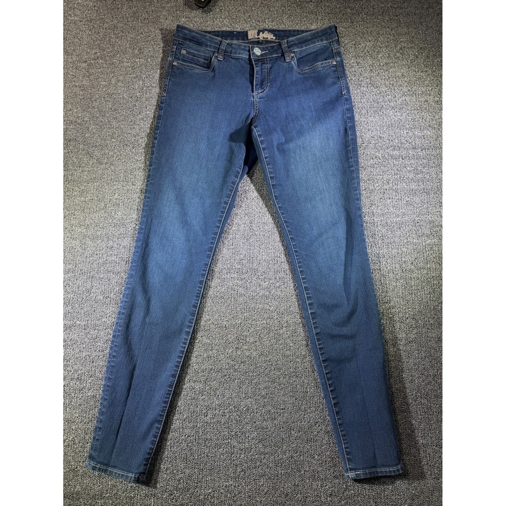 Kut from the Kloth Skinny Jeans Womens 8 Dark Wash Blue Denim Stretch Classic‎